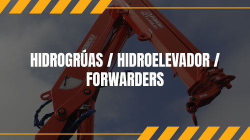 Hidrogrua / Hidroelevador / Forwarders