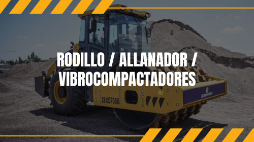 Rodillo / Vibro Compactadores/ Allanador